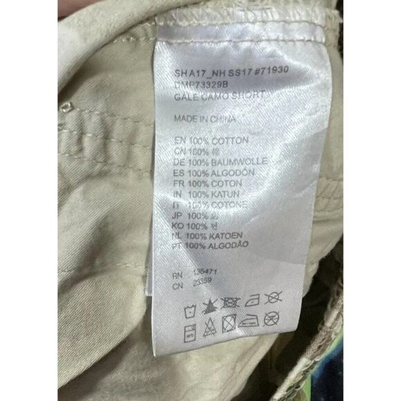 DEUS EX MACHINA Camouflage Size XL Gale Camo Field Print Drawstring Shorts - Picture 7 of 7